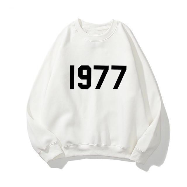 Modna bluza z kapturem z rękawami raglanowymi z podwójnej warstwy - Unisexowy luźny krój High Street z pluszowym wykończeniem