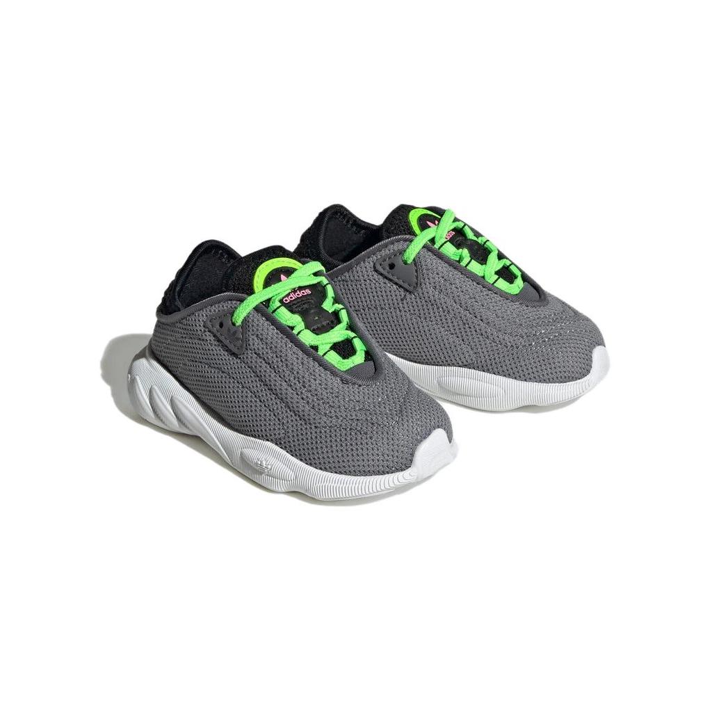 Adidas Originals Adifom Sltm Comfortable Soft Sole Low Top Walking Shoes Baby Shoes Gray Black FZ6077