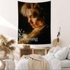 Singer Kpop Kkim Ttae Hhyung V Cartoon Tapestry Art Science Fiction Room Home Decor Wall Hanging Home Decor