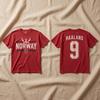 Norway Haaland 9 Comfort Colors, Norway Soccer Fan Tee Unisex T-Shirt