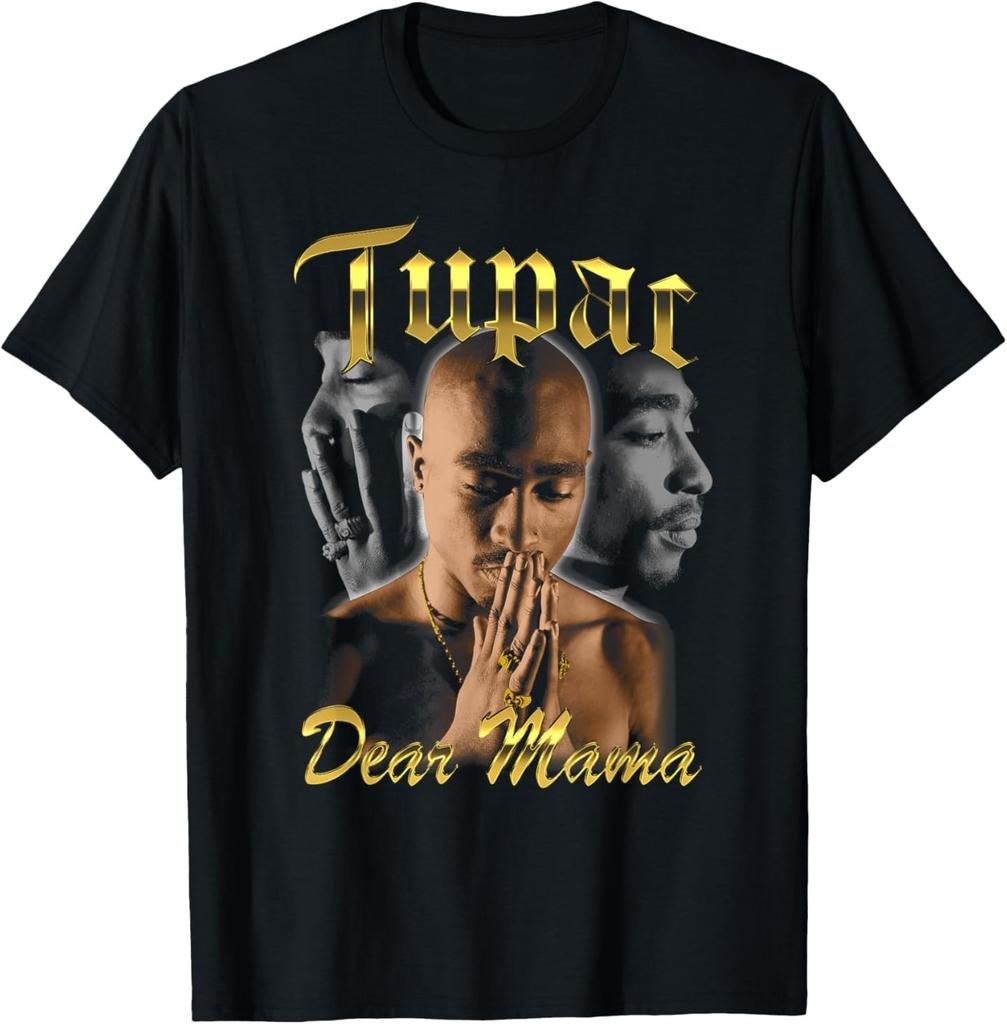 Oficiální tričko Tupac Dear Mama Collage