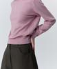 MUSINSA STANDARD WOMAN Women'S Essential Round Neck Knit [Smoke Pink]