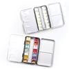 Half Pan Watercolor Tray Paint Tin Box Empty Palette Painting Storage Paint Tray