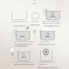 Mini Washing Machine Portable Student Dormitory Underwear Socks Desktop Small Washing Machine