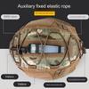 1 PC Multicam Tactical Helmet Cover for Fast MH PJ BJ OPS-Core Helmets Fast Helmet Protector Elasticated Cord with Elastic Cord