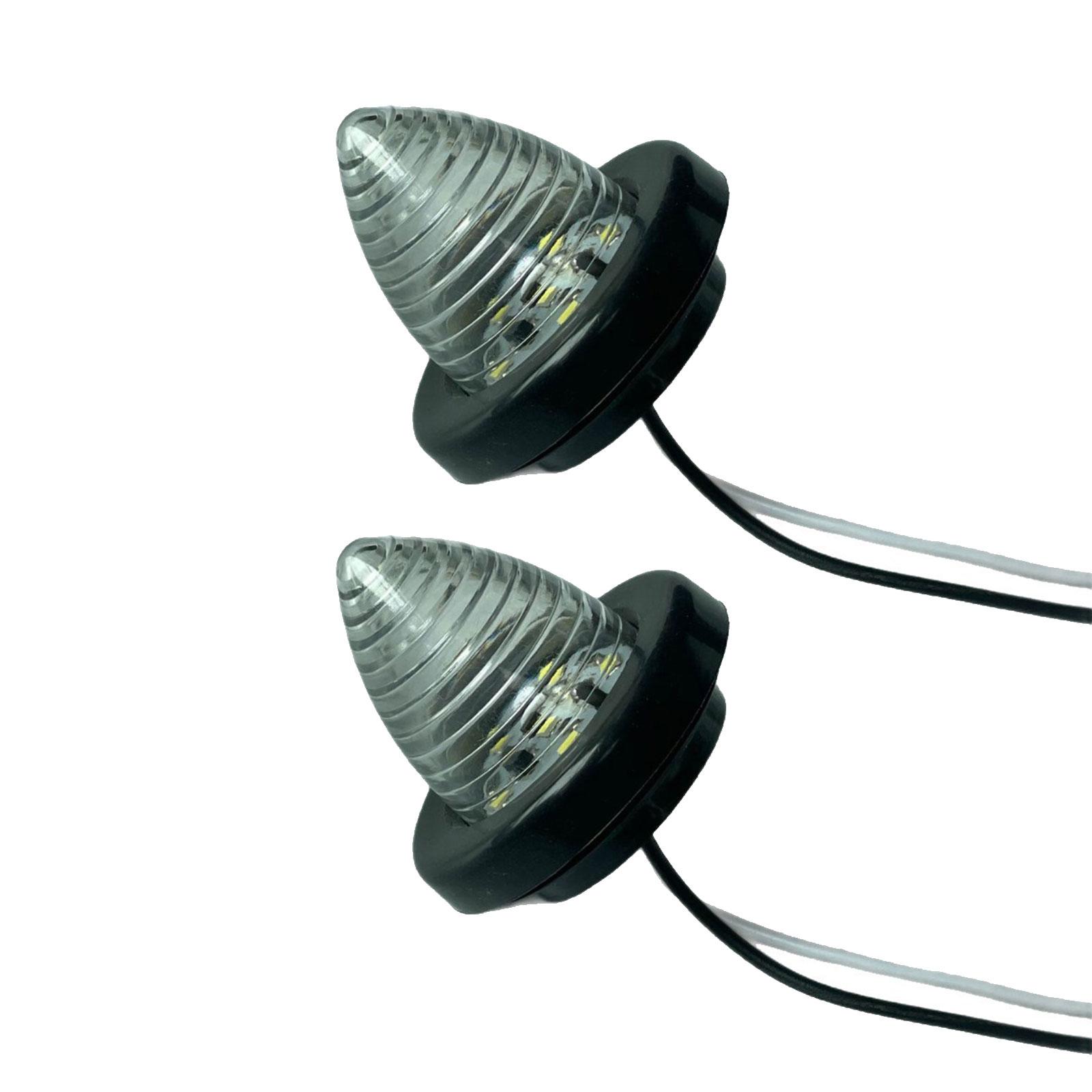 

Energy Saving Small 6 LED Automotive Signal Lamp Low Power Consumption Easy Installation All Vehicle Compatibility 2pcs