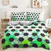 Quilt Cover Three-Piece Kit Football Sports Digital Printing Bedding