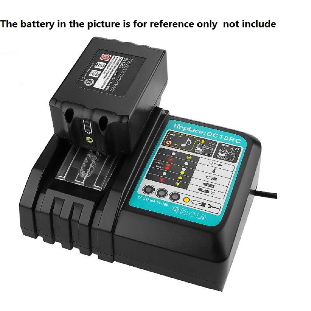3A Battery Charger For 14.4V 18V Li-ion battery BL1415 BL1430 BL1815 BL1830 BL1840 BL1850 BL1860 DC18RC DC18RA EU Plug