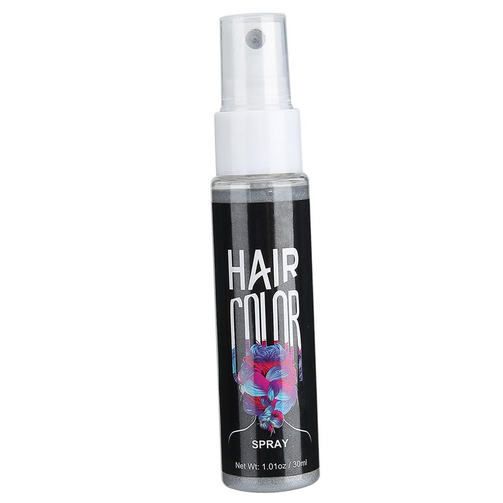 Sevich 30ml Temporary Hair Dye Spray DIY Hair Color Spray Hair Spray LiquidGray