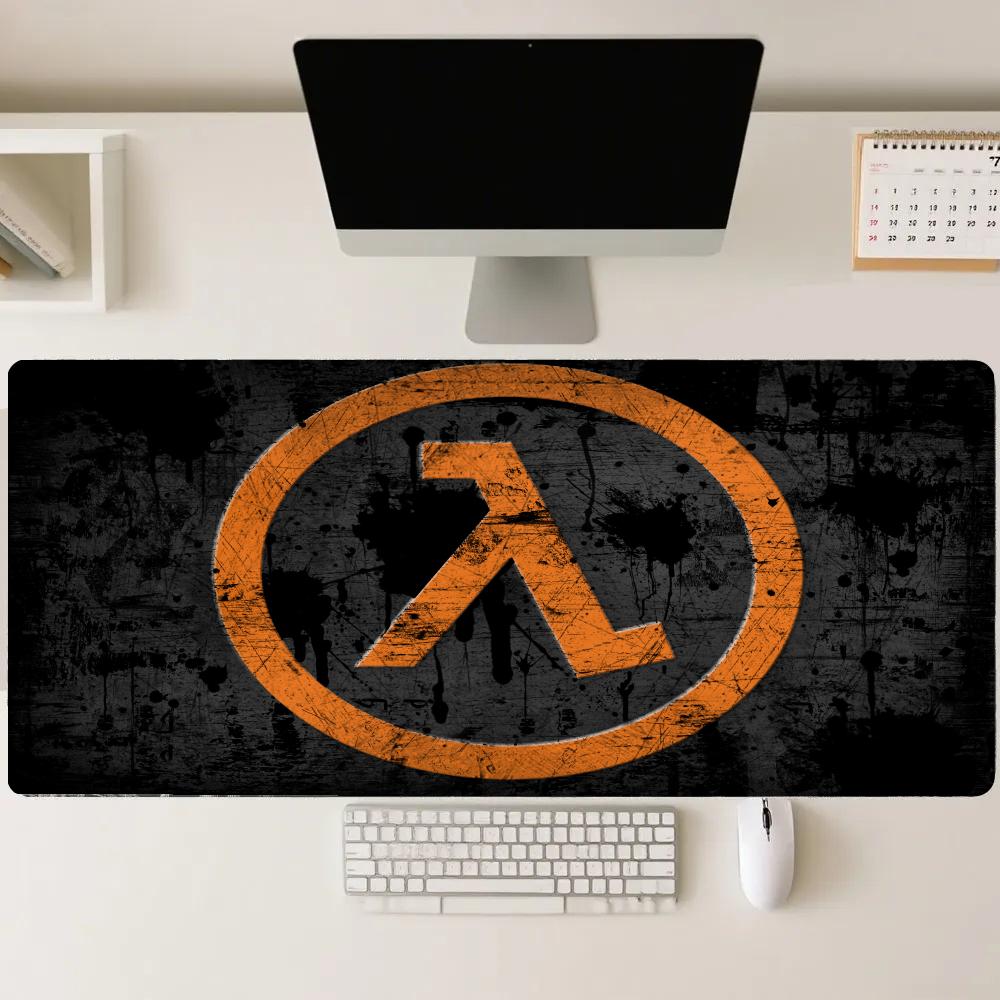 Half Life Mousepad Desk Accessories Desk Mat Gaming Mats Desk Decorating Supplies Mouse Pad Long Pad Office Decor Set Up Carpet