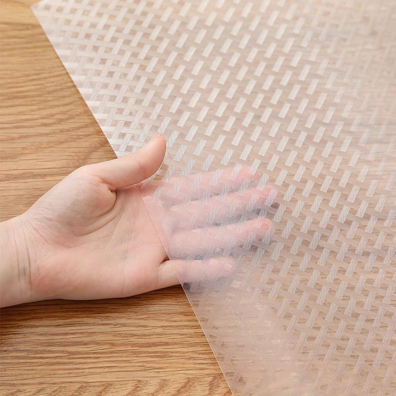 EVA Durchscheinende Wasserdichte Schrankeinlage: Feuchtigkeits-, Öl- und Schimmelresistentes Küchen- und Kleiderschrankpapier