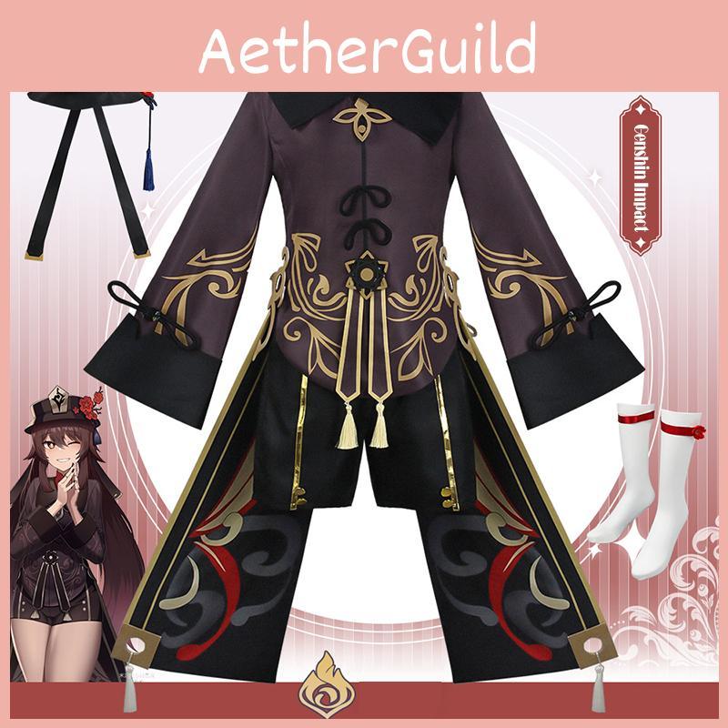 Eye-catching Genshin Impact Hutao Cosplay Costume Chinese Style Costume For Halloween Cosplay