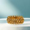Unique Finger Rings Adjustable Rings Geometric Opening Rings Finger Rings Eye Catching Finger Jewelry for Daily Wear