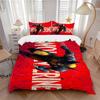 3Pcs Wolverine Strength Survival Bedding Set Soft Fabric Duvet Cover Pillowcases Home Xmas Halloween Gift 1 Duvet Cover 2 Pillowcase S1258