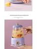 Large Capacity Electric Glass Kettle for Herbal Tea & Hot Milk
