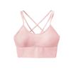 Women Plus Size Shockproof High Support Cross Back Sports Bra For Running Yoga