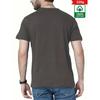 Herren Casual Kurzarm T-Shirt - Hellblaues Berg-Grafik-Tee, Regular Fit, Rundhalsausschnitt, Sommer-Essential für Freizeitkleidung, Outdoor-Freizeitkleidung