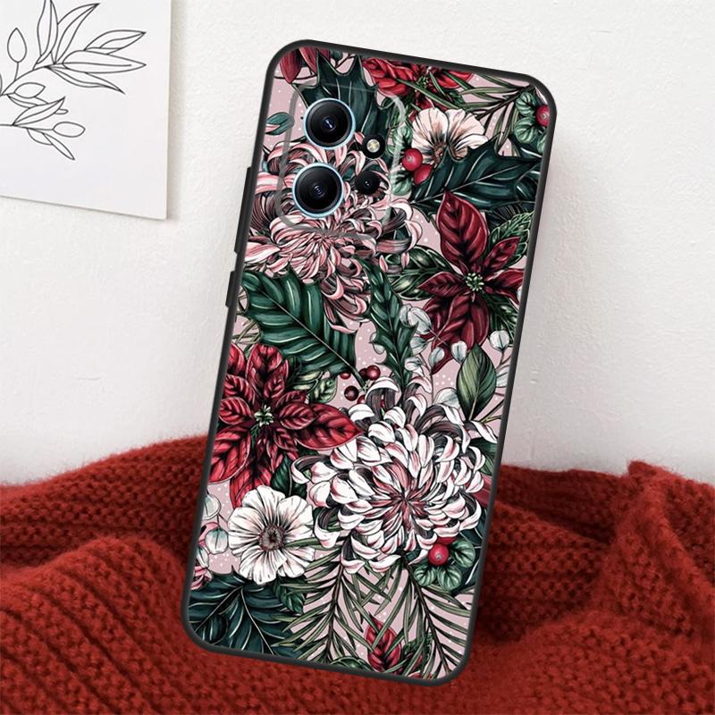 Painting Flowers Nature Leaves Case For Xiaomi Redmi Note 13 10 11 12 14 15 Pro Plus Cover For Redmi 15 15C 14C 10C 12C 13C