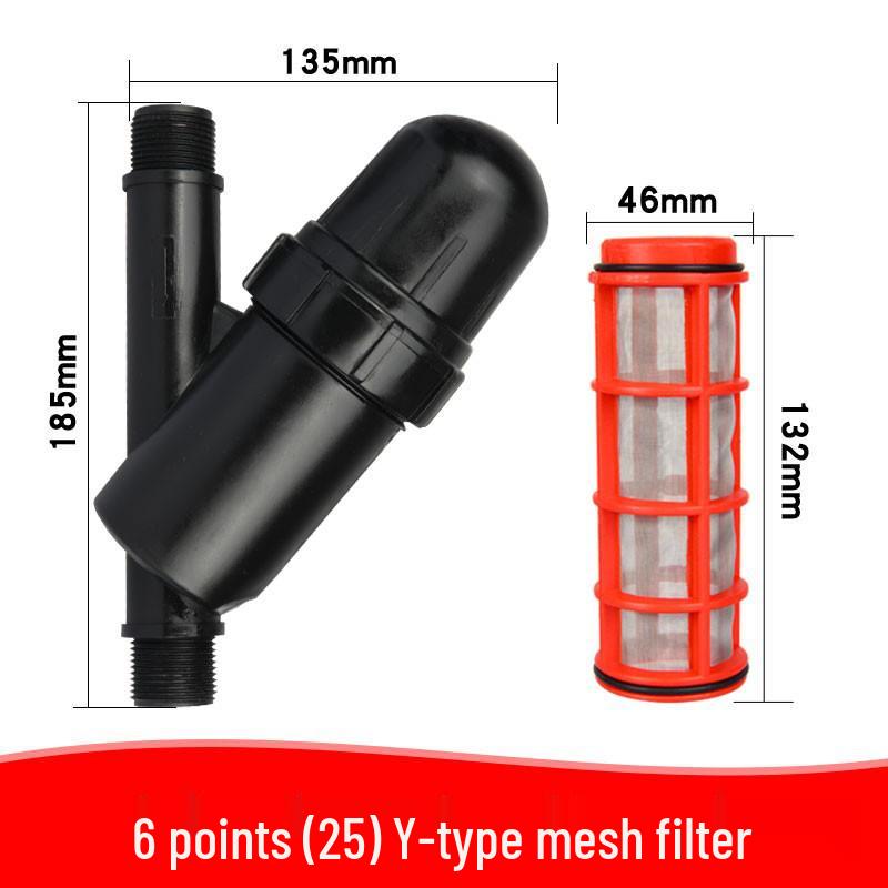 

Сетчатый фильтр для капельного полива теплиц, 1 дюйм, моющееся оборудование для микродождевания для садов.