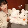 Plush Flower Rabbit Toy Cartoon Animal Stuffed Doll Decoration Kids Gift Cute