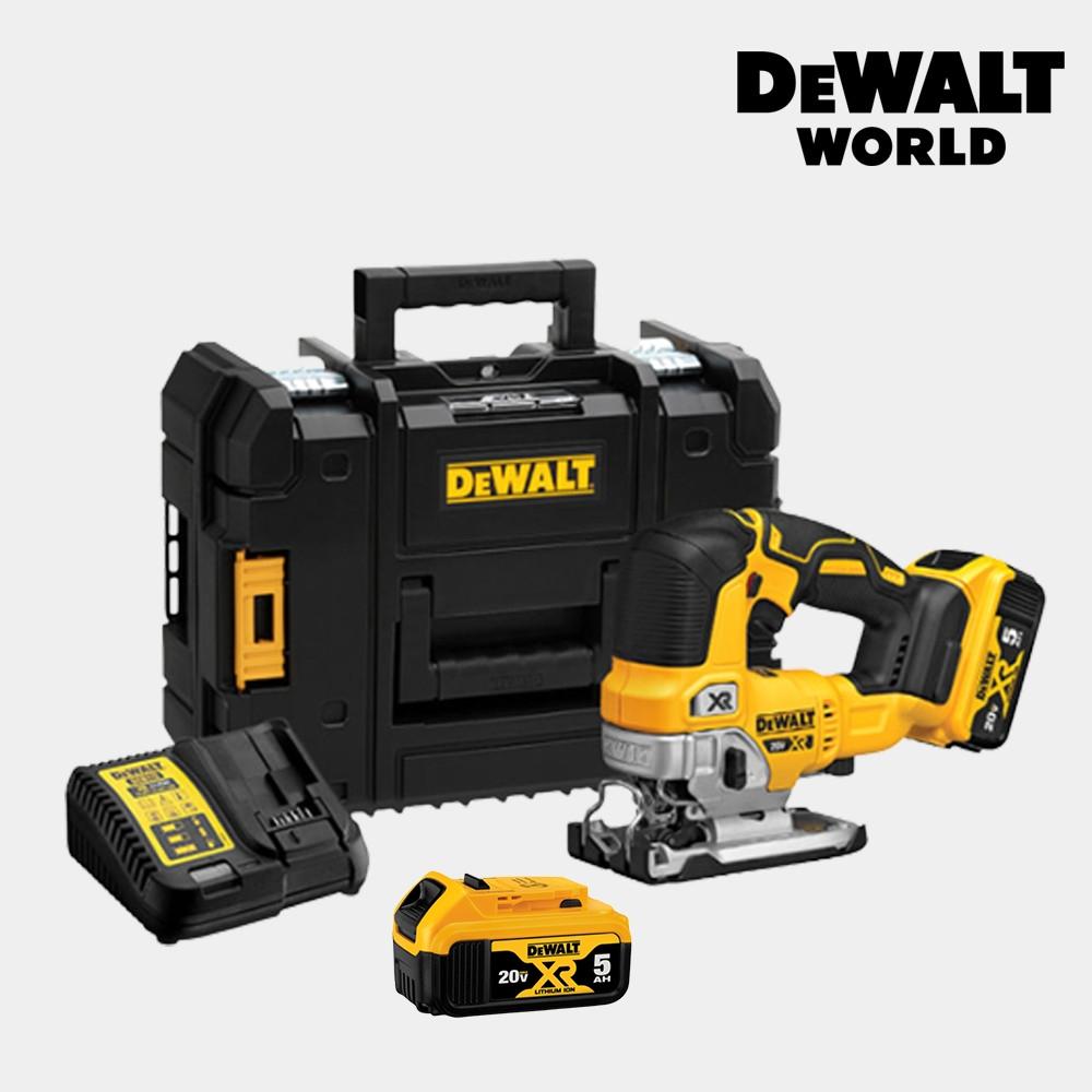 

Лобзик DEWALT 20V MAX с бесщеточной зарядкой DCS334P2, 5A, комплект из 2 аккумуляторов