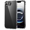 Shockproof Clear Transparent Case For iPhone 17 Air 16 Plus 15 Pro Max All Series, Anti-Yellowing Air-Guard Corners Full Wrap Protective Phone Shell