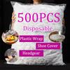 500/300/100/50 Disposable Food Cover Plastic Wrap Elastic Food Lids Fruit Bowls Cups Caps Food Fresh SealKitchen Fresh Keeping Saver Bag Dust