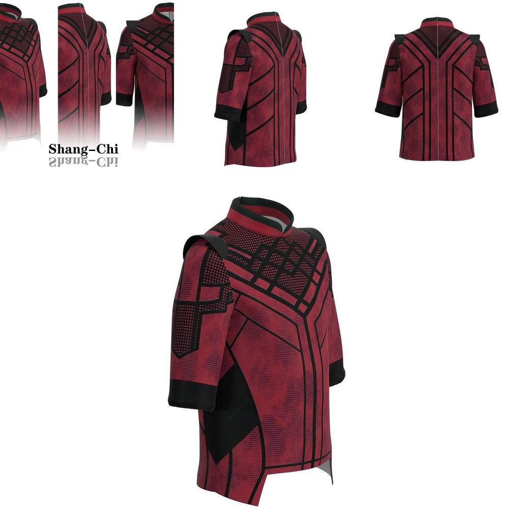 Verbluffend Shang-chi And The Legend Of Ten Rings Jas Kostuum Voor Halloween Cosplay