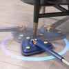 360 ° Rotating Triangular Mop, Retractable and Adjustable Household Floor Cleaning Mop, Window Floor Squeezing Mop, Household Rotating Cleaning Tool