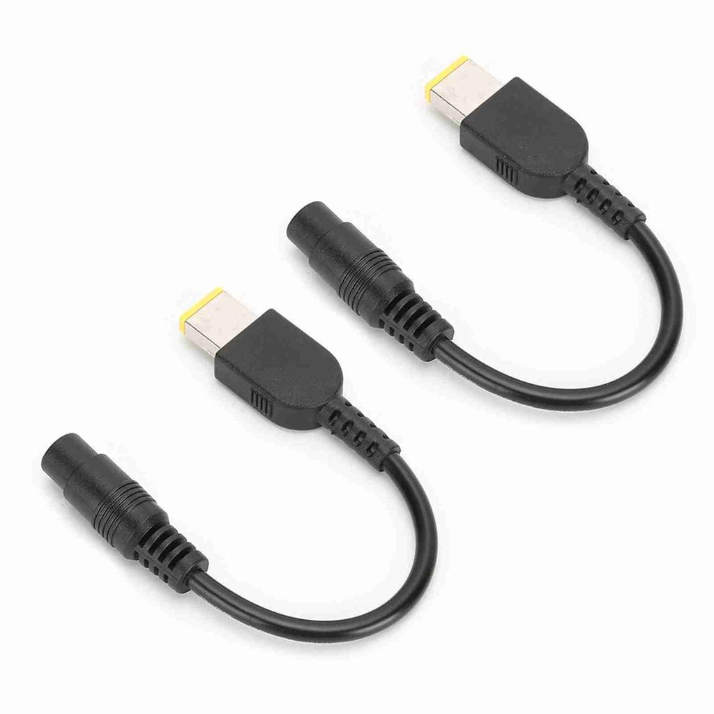 Cabo Conversor de Energia 5.5x2.5mm Fêmea para Quadrado com Pino Adequado para Lenovo ThinkPad X1 Carbon YOGA 13