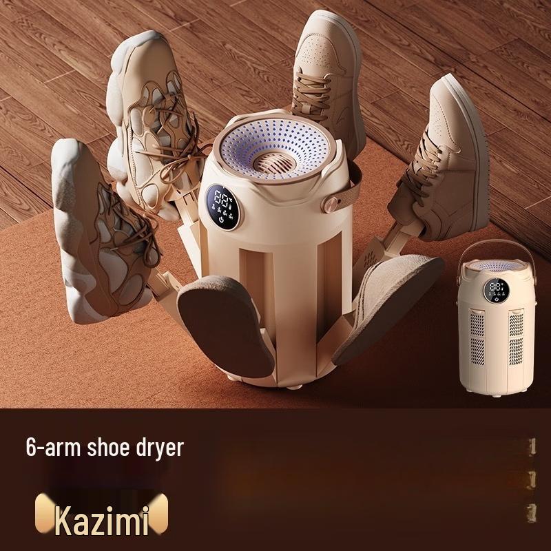 LISM Smart Portable Six-Arm Shoe Dryer