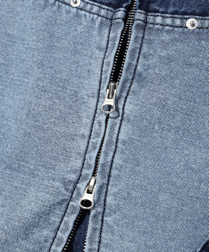 Critic Wormhole Logo Two Tone Jacket Medium Indigo