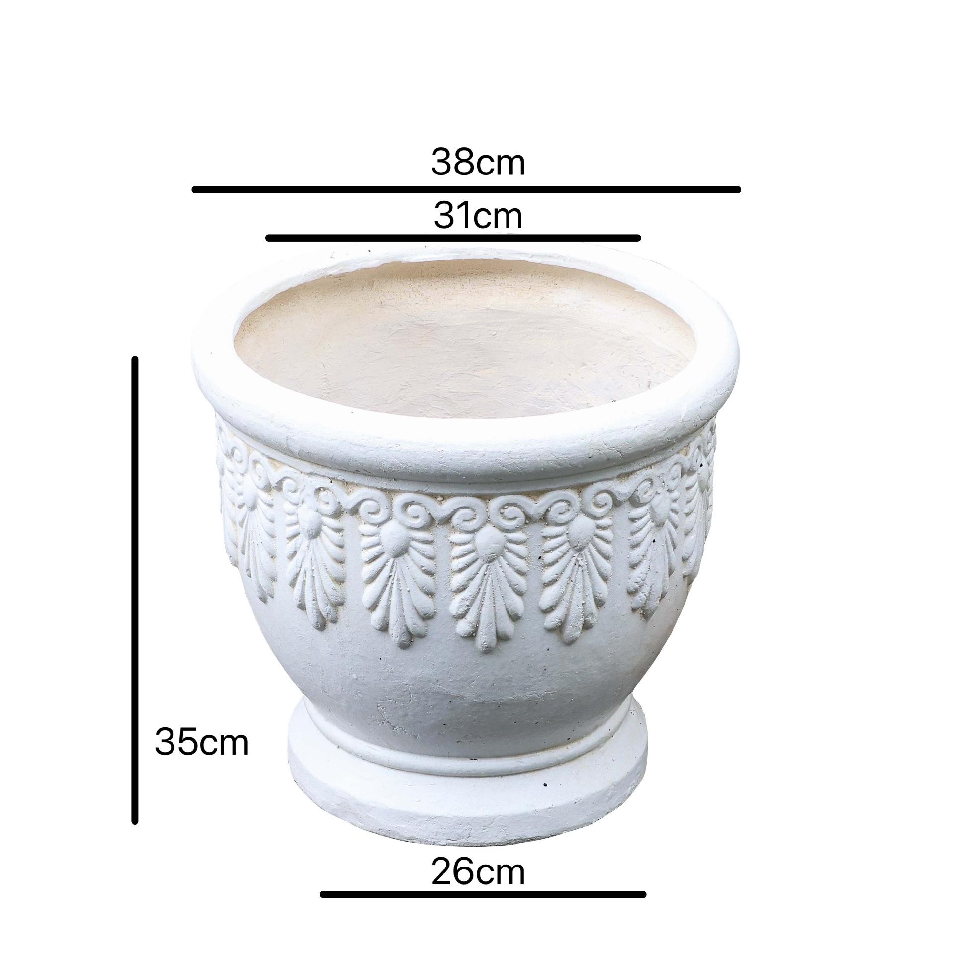 

Сделанный вручную европейский рельефный цветочный горшок для садов и вилл