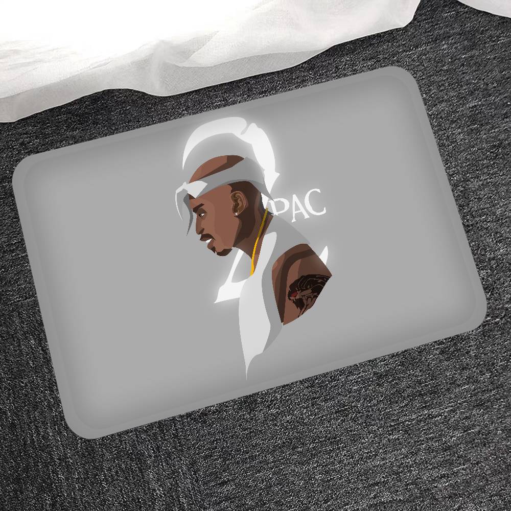Rapper T-Tupac S-Shakur Küchenmatte Billiger Rutschfest Modernes Wohnzimmer Balkon Bedruckt Modernes Wohndekor