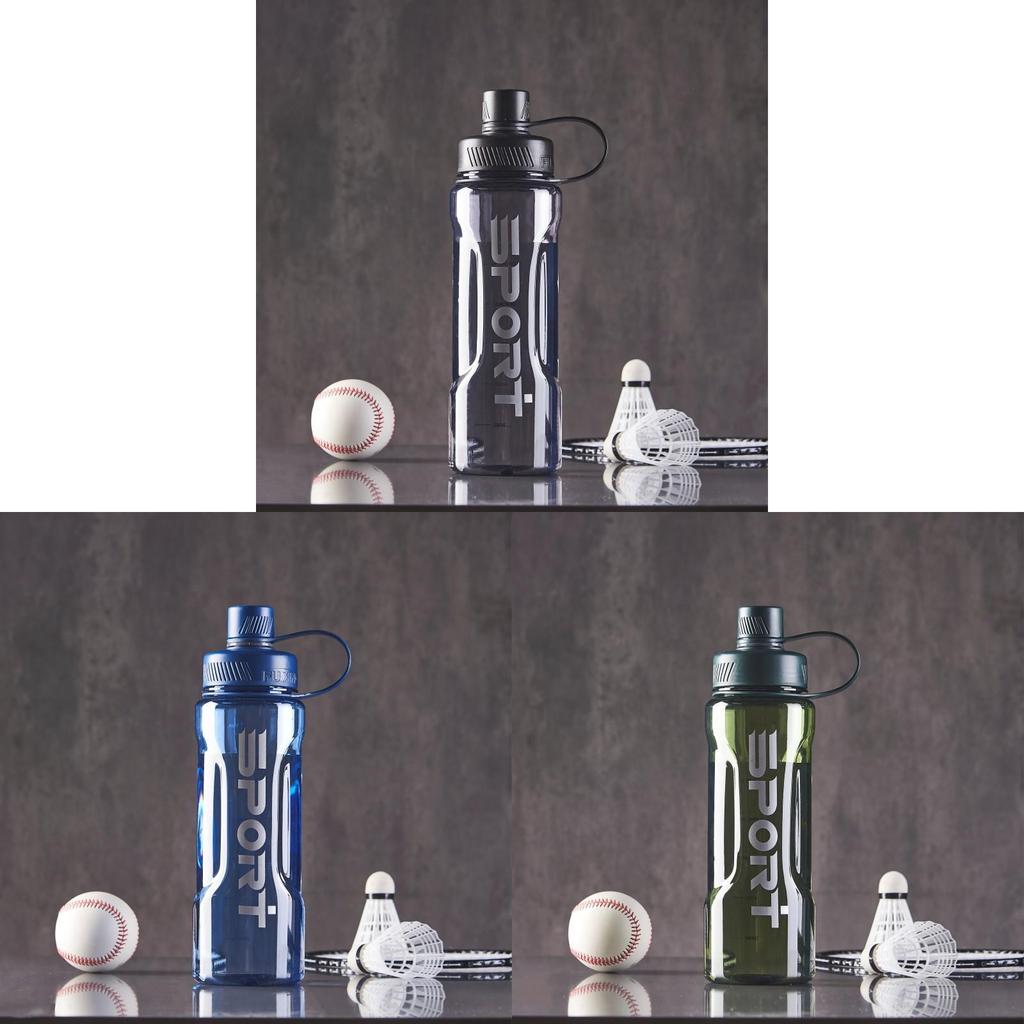 Large Capacity Sports Water Bottle With Drop Resistant Pc Material For Fitness Enthusiasts
