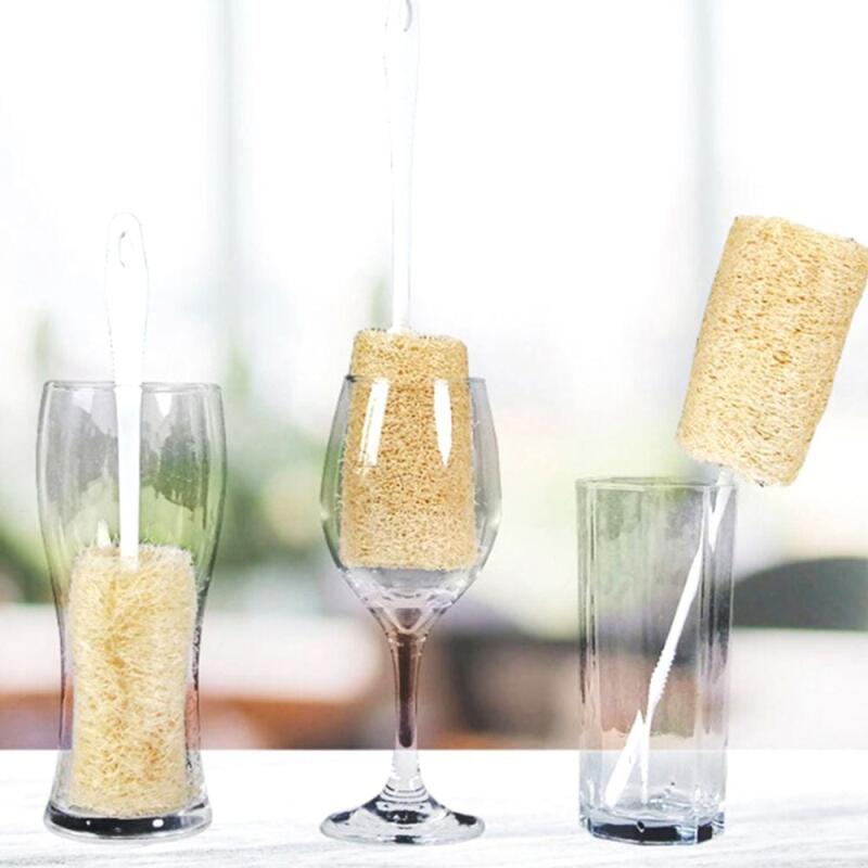 Tumbler brush, dishwashing sponge, bottle cleaning brush, cup
