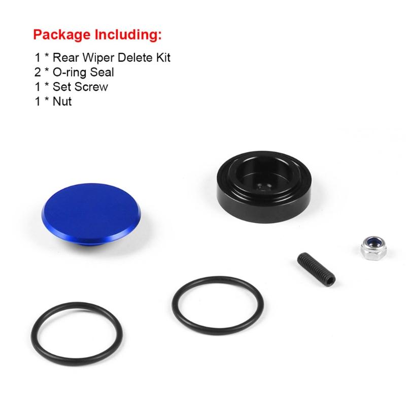 Competitive Car Rear Wiper Deletes Kit Plugs Caps for Hatchback 2004-2009 EP3
