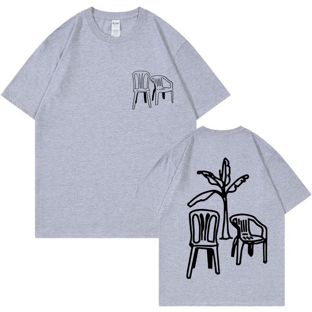 T-Shirt BAD BUNNY T-Shirts Herren Damen Mode Hip Hop Musik T-Shirt Übergroße Baumwoll-T-Shirts