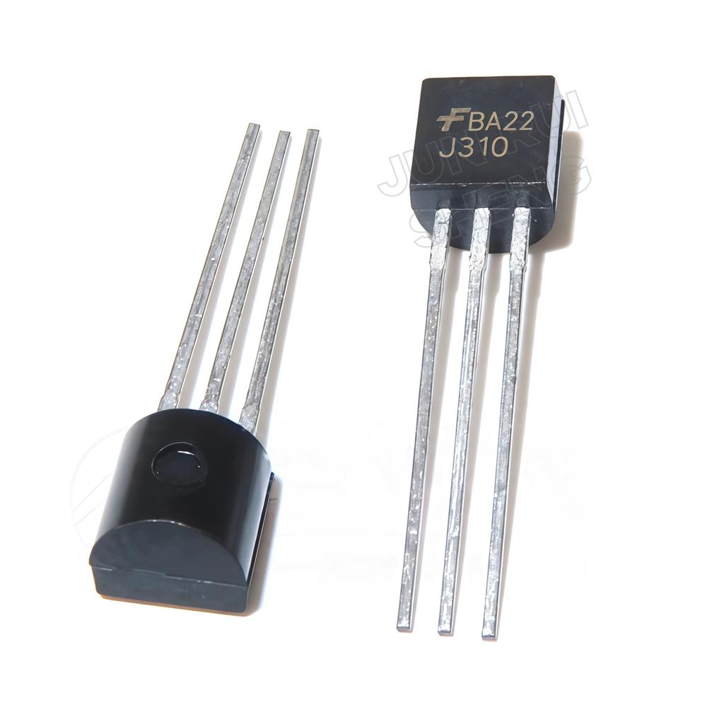 100PCS J310 Mosfet Original 2SJ310 TO-92 J310 JFET Transistor 24mA -25V N-Channel Audio Amplifier BJT Tube DIP RF FET Transistor