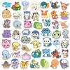 10/30/50pcs Kawaii  Anime Pikachu Bulbasaur Stickers Cartoon Kids Sticker Toys Phone Diary Suitcase Cute Graffiti Decals