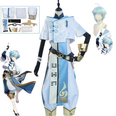 Kostium Cosplay Chong Yun Kostium Halloween Kostium Męski Gra ChongYun Impreza Odzież Męska Damska Anime Gra