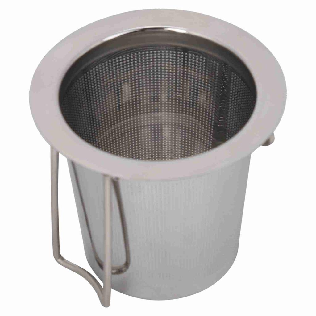Loose lf t infuser, stainless steel mesh t infuser, metal cup strainer, foldable filter with lid for hanging on tpots, cups, cups