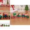 Delightful Christmas Wooden Train Decor Ideal Holiday Gift For Kids And Schools