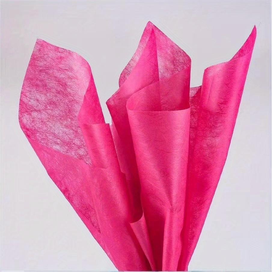 50 Stück/Set Milchbaumwolle Bündel Geschenkpapier Neues Blumenextraktion Milchbaumwollpapier Florales Auskleidungsmaterial Papier