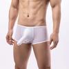 Men's  Solid Stripe Boxer Pants Men Underwear Underpants Breathable Soft Panties