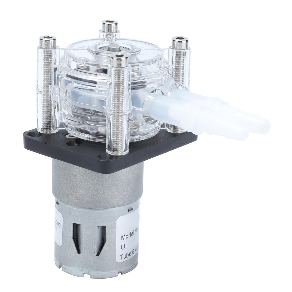 Peristaltic Pump Large Flow Ball Bearing Liquid Dosing Pumps with Silicone Tube 500mlmin G92812V