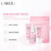 LAIKOU Japan Sakura Skin Care Set 3 Pieces