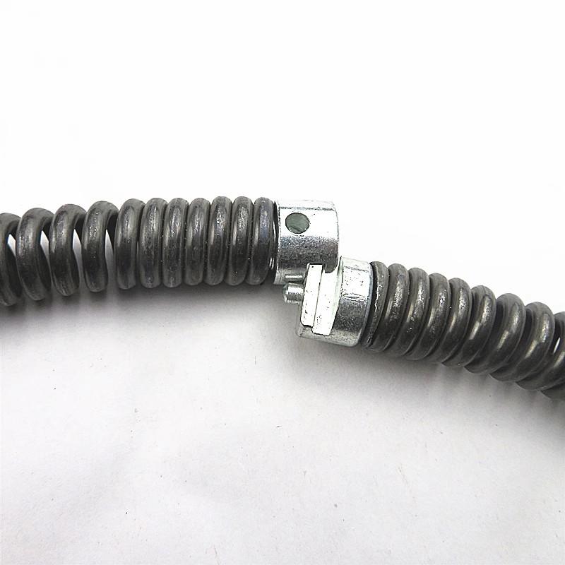 1M Pipe Dredge Spring With Connector Drain Dredging Spring For Kitchen Toilet Sewer Sewer Toilet Floor Drain Dredge Cleaner Tool