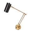 Wall Sconce Swing Arm Plug In Modern 3000K Warm Lighting Button Control with E27 Bulb LED Wall
