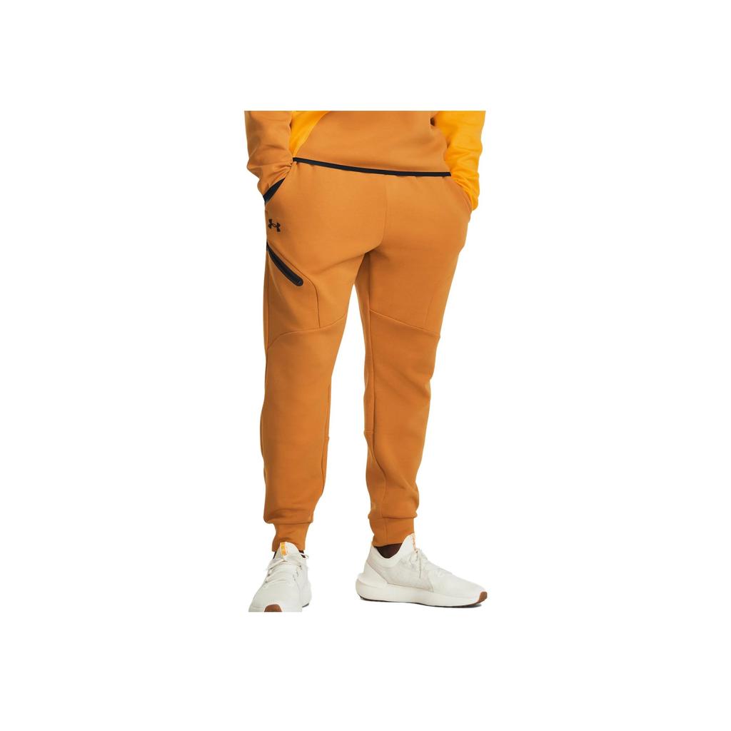Under Armour Unstoppable Fleece Joggers Men Bottoms Orange 1379808-802